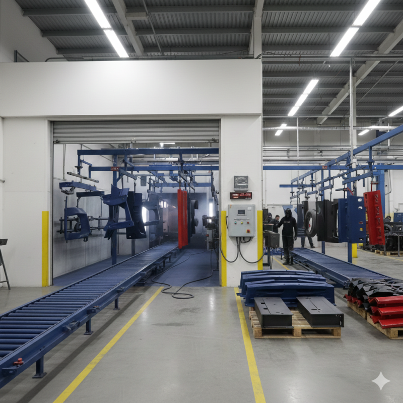 Benefícios da Pintura Eletrostática a Pó para Indústrias e Projetos Inovadores